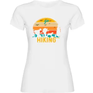 Kruskis Hiking T-shirt Met Korte Mouwen Wit