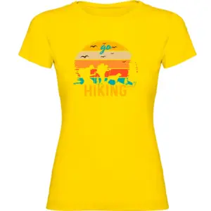 Kruskis Hiking T-shirt Met Korte Mouwen Geel