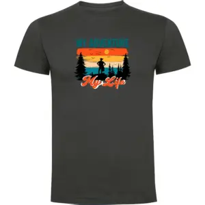 Kruskis My Adventure T-shirt Met Korte Mouwen Grijs