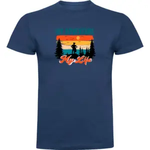 Kruskis My Adventure T-shirt Met Korte Mouwen Blauw