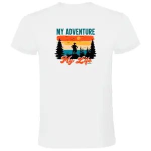 Kruskis My Adventure T-shirt Met Korte Mouwen Wit