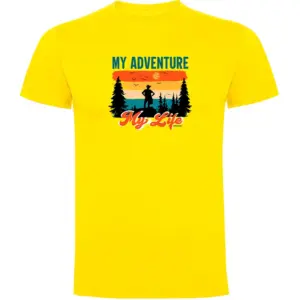 Kruskis My Adventure T-shirt Met Korte Mouwen Geel