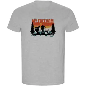 Kruskis My Freedom Eco T-shirt Met Korte Mouwen Grijs