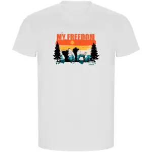 Kruskis My Freedom Eco T-shirt Met Korte Mouwen Wit