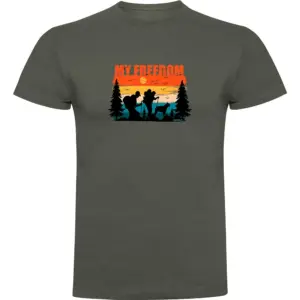 Kruskis My Freedom T-shirt Met Korte Mouwen Groen