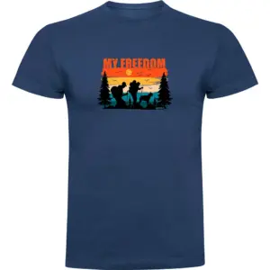 Kruskis My Freedom T-shirt Met Korte Mouwen Blauw