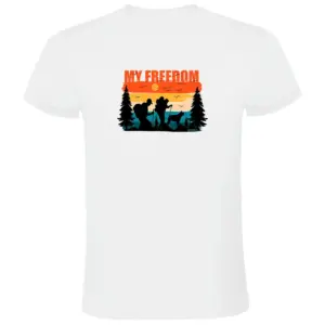 Kruskis My Freedom T-shirt Met Korte Mouwen Wit