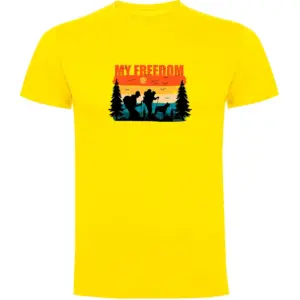 Kruskis My Freedom T-shirt Met Korte Mouwen Geel
