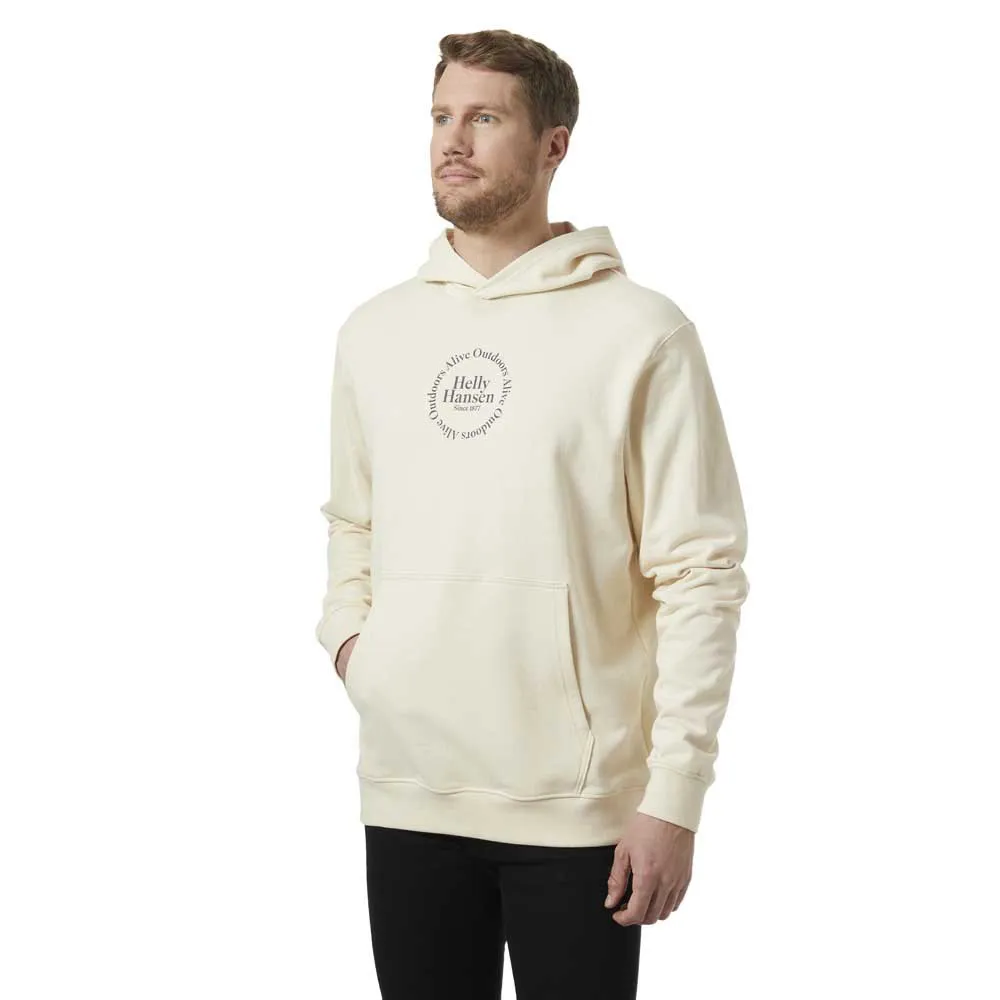Helly Hansen Core Graphic Hoodie Creme