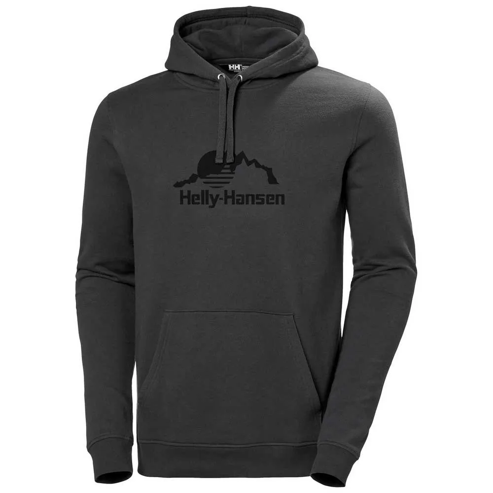 Helly Hansen Nord Graphic Hoodie Ebony