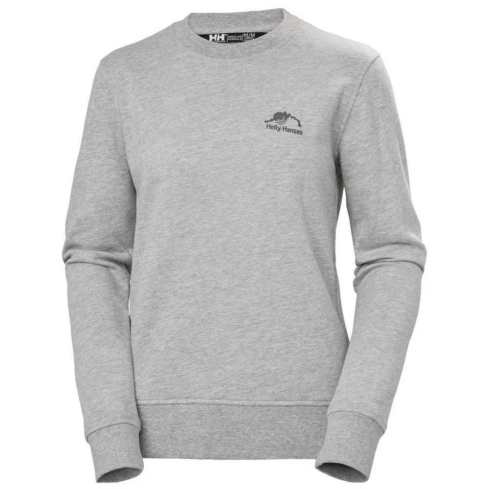 Helly Hansen Nord Graphic Sweatshirt Grijs