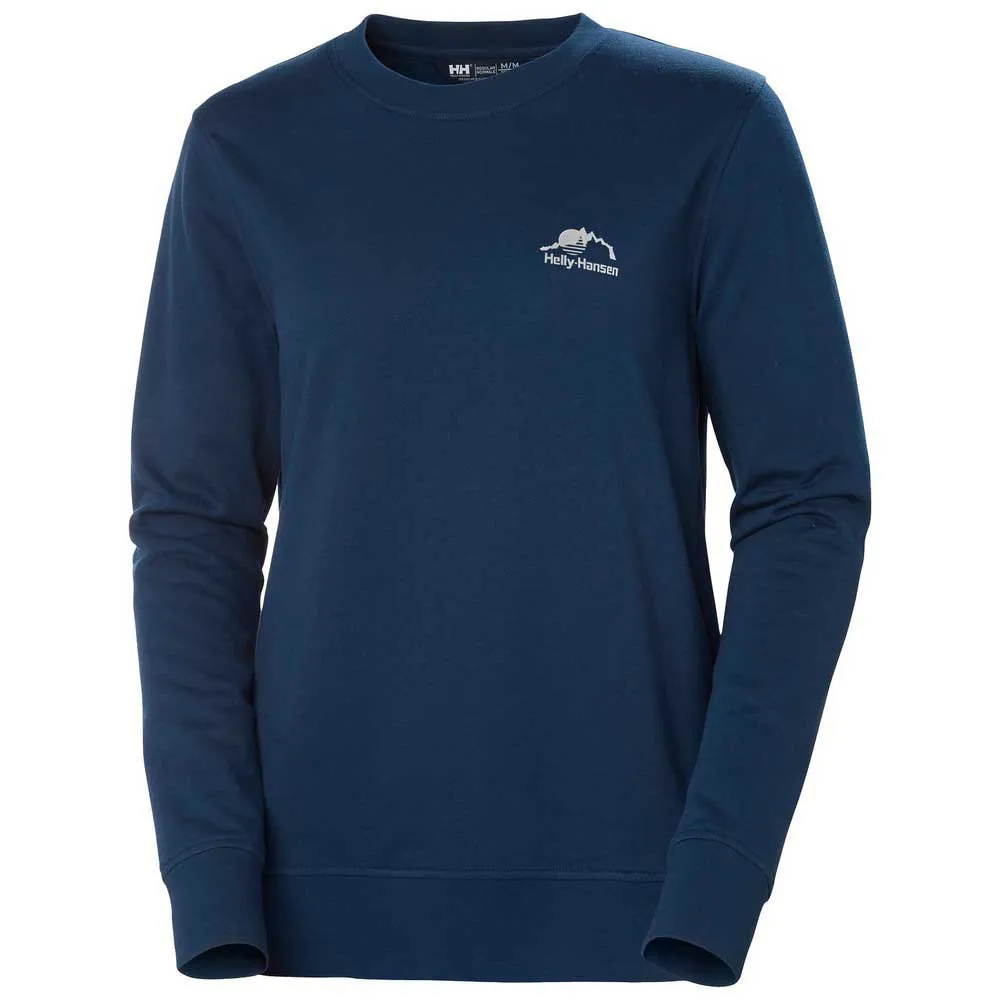 Helly Hansen Nord Graphic Sweatshirt Blauw