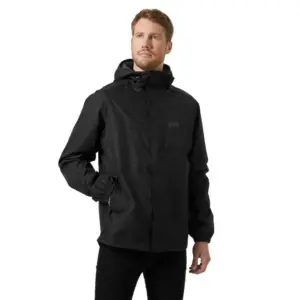 Helly Hansen Vancouver Rain Jas Zwart