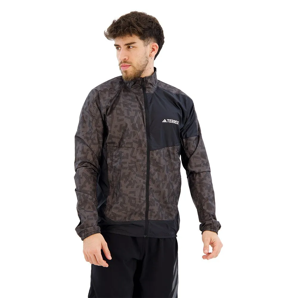 Adidas Trail Wind Jas Zwart