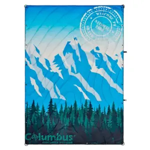 Columbus Grand Teton Deken Blauw