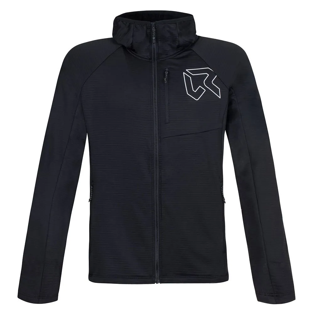 Rock Experience Arrows Fleece Met Kap Caviar