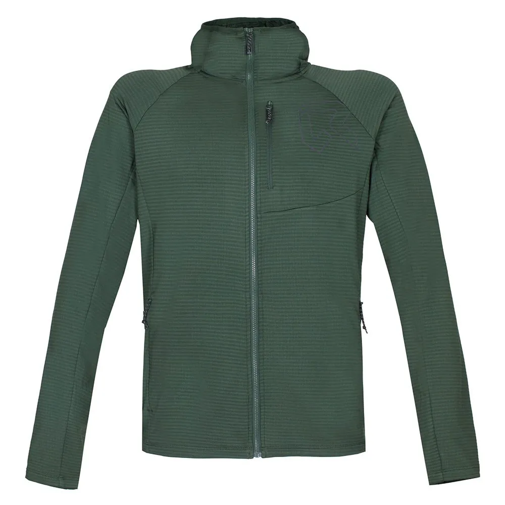Rock Experience Arrows Fleece Met Kap Groen