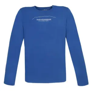 Rock Experience Echo Wall T-shirt Met Lange Mouwen Marineblauw