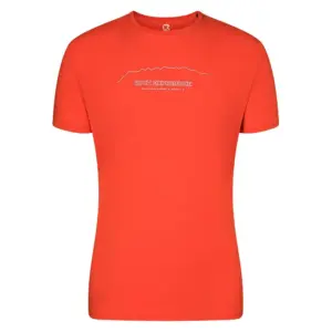 Rock Experience Echo Wall T-shirt Met Korte Mouwen Cherry Tomato