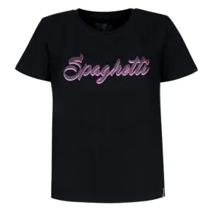 Rock Experience Farfalle T-shirt Met Korte Mouwen Caviar