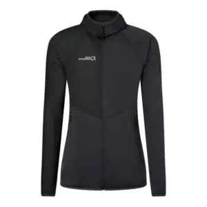 Rock Experience Re Albatross Fleece Met Volledige Rits Ebony / Caviar