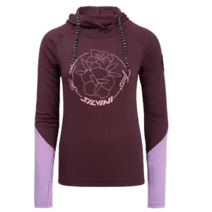 Silvini Merate T-shirt Met Lange Mouwen Plum / Blush