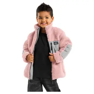 Siroko Fairy Fleece Met Volledige Rits Grijs