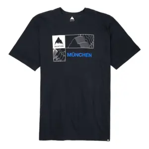 Burton Local T-shirt Met Korte Mouwen Zwart