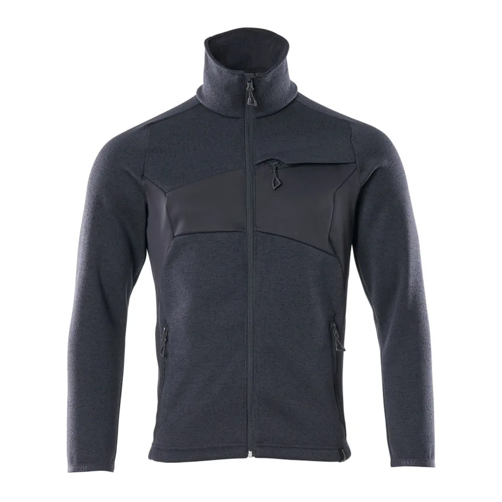 Mascot Accelerate 18105 Sweatshirt Met Rits Blauw