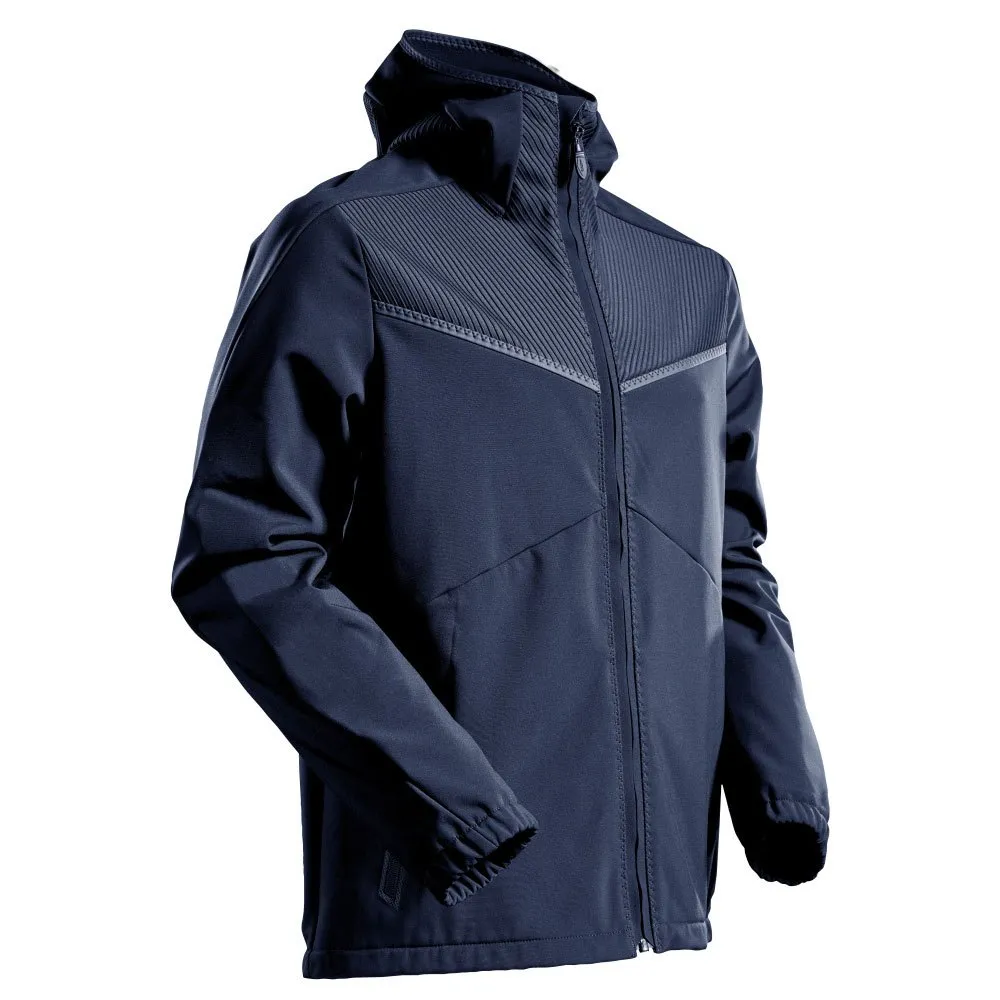 Mascot Customized 22102 Softshelljack Blauw