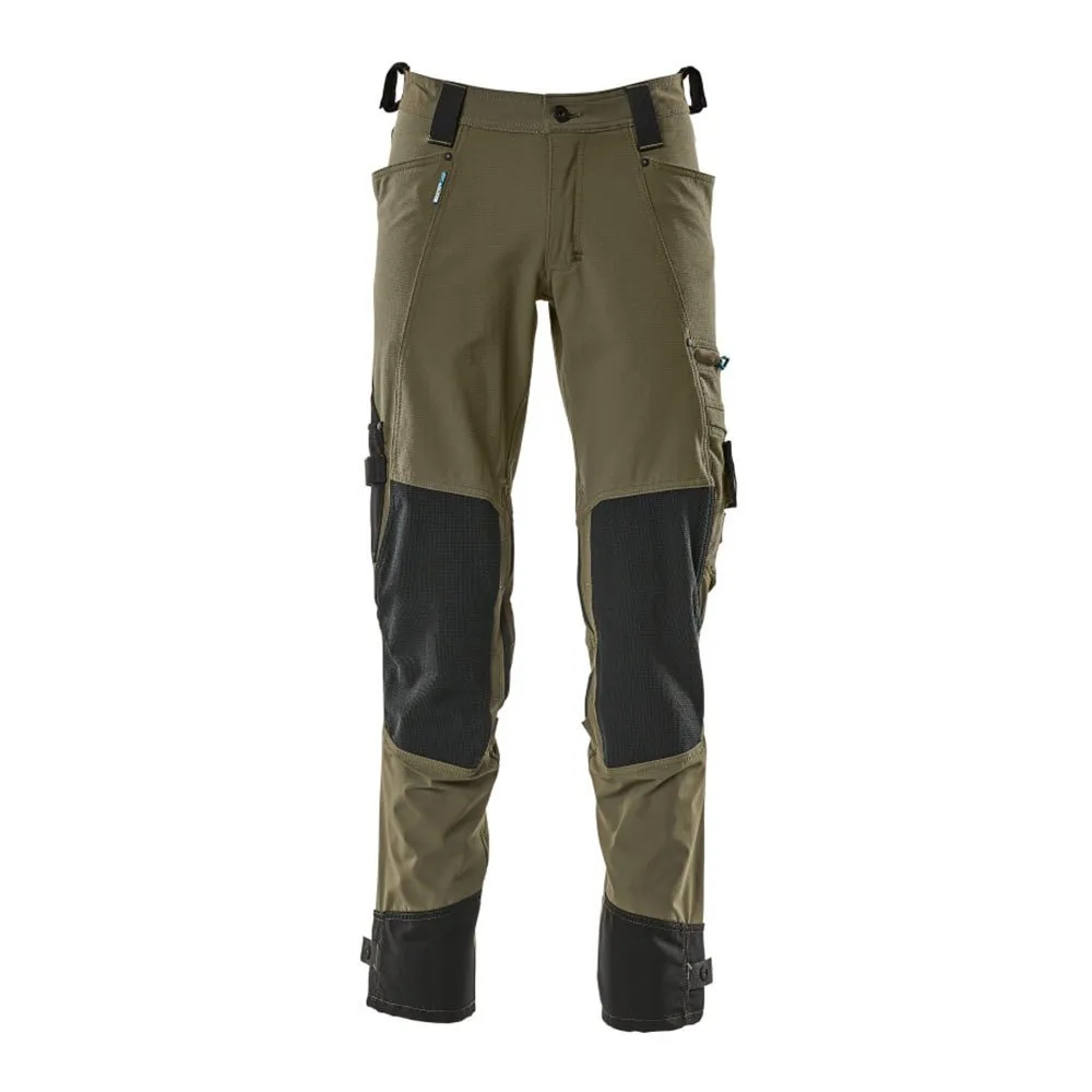 Mascot Advanced 17079 Knee Pad Pockets Broek Groen