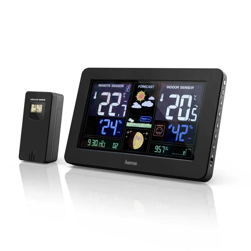 Hama Premium Weerstations Zwart