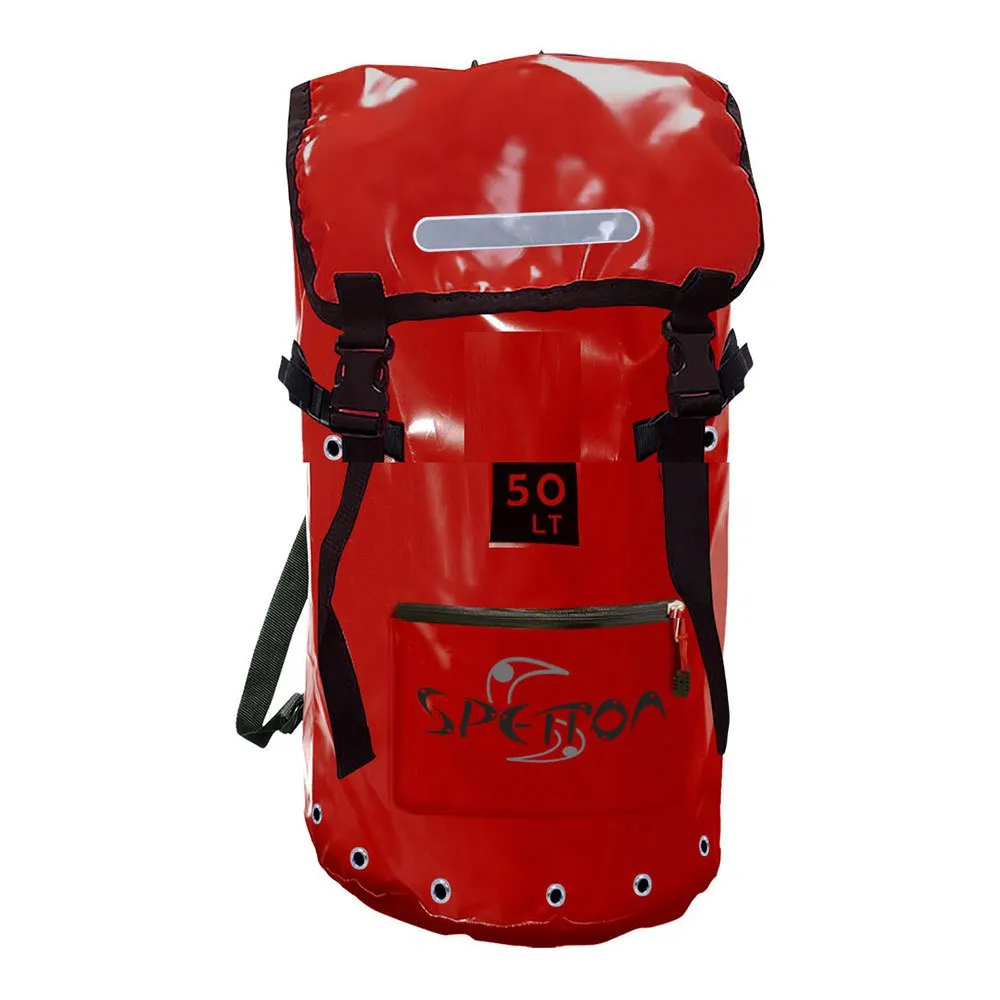 Spetton Canyon Evecuation 50 L Rugzak Rood