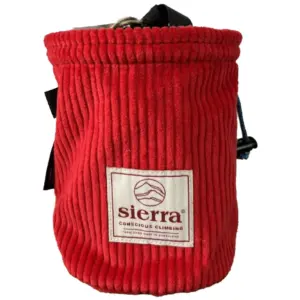 Sierra Climbing Tube Nat Plus Krijtzak Rood