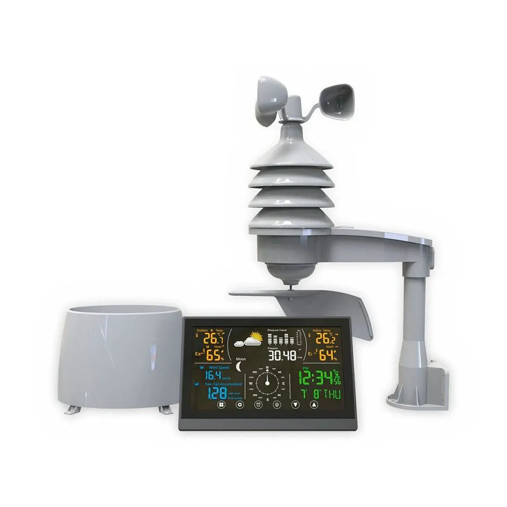 Denver Ws-650 Weerstations Zwart