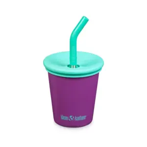Klean Kanteen Kid´s 280ml Glas Morado