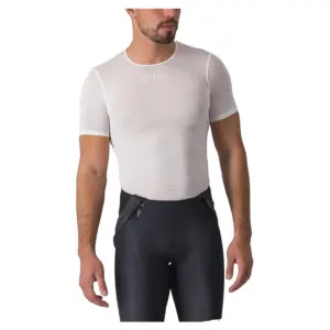 Castelli Pro Mesh 2.0 Korte Mouwen Basislaag Wit
