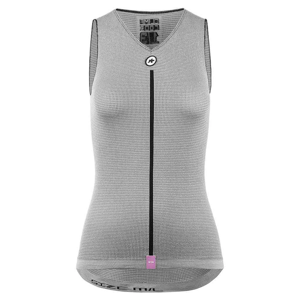 Assos P1 Mouwloos Basislaag Grijs