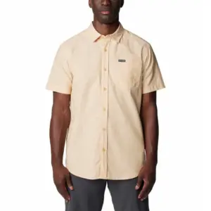 Columbia Rapid Rivers™ Overhemd Met Korte Mouwen Camel