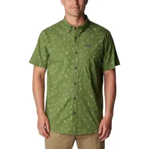 Columbia Rapid Rivers™ Printed Overhemd Met Korte Mouwen Canteen Explorer