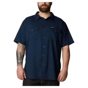 Columbia Utilizer™ Ii Solid Plus Overhemd Met Korte Mouwen Blauw