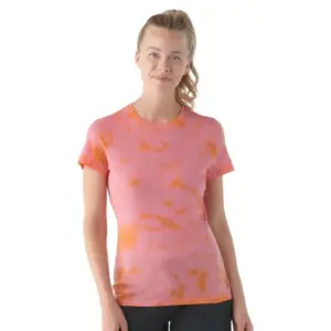 Smartwool Merino T-shirt Met Korte Mouwen Oranje