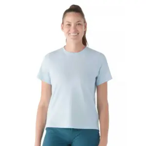 Smartwool Perfect Crew T-shirt Met Korte Mouwen Winter Moss Heather