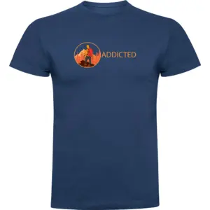 Kruskis Addicted T-shirt Met Korte Mouwen Blauw