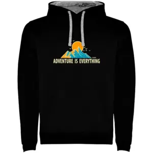 Kruskis Adventure Is Everything Bicolor Hoodie Zwart