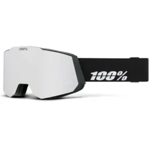 100percent Snowcraft Hiper Skibril Zilver
