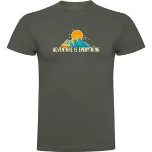 Kruskis Adventure Is Everything T-shirt Met Korte Mouwen Groen