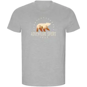 Kruskis Adventure Sport Eco T-shirt Met Korte Mouwen Grijs