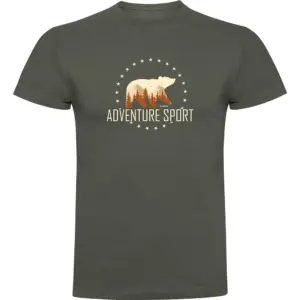 Kruskis Adventure Sport T-shirt Met Korte Mouwen Groen