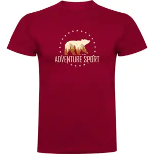 Kruskis Adventure Sport T-shirt Met Korte Mouwen Rood